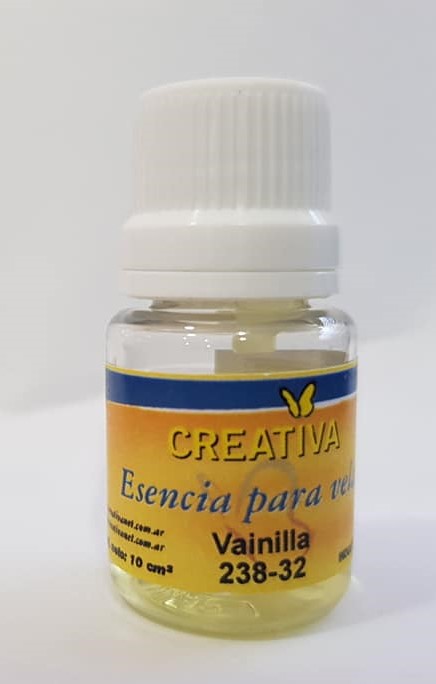 ESENCIAS VELAS CREATIVA x 10cc. - VAINILLA