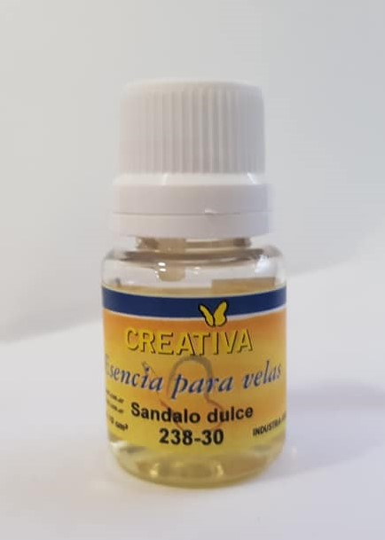 ESENCIAS VELAS CREATIVA x 10cc. - SANDALO DULCE