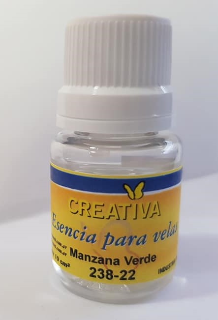 ESENCIAS VELAS CREATIVA x 10cc. - MANZANA VERDE