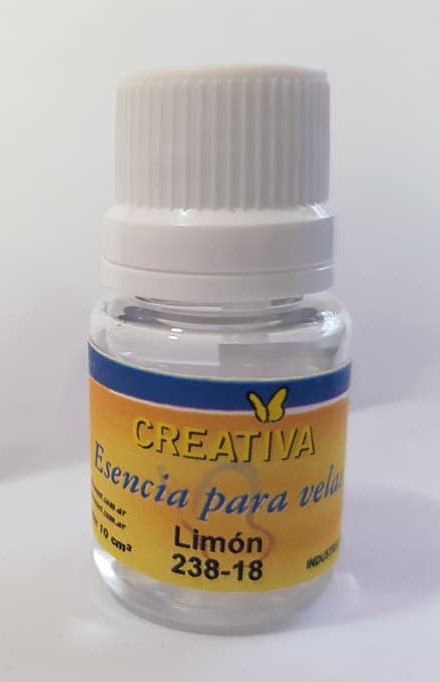 ESENCIAS VELAS CREATIVA x 10cc. - LIMON