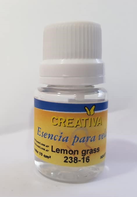 ESENCIAS VELAS CREATIVA x 10cc. - LEMON GRASS