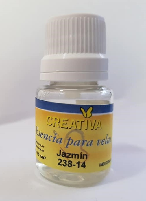 ESENCIAS VELAS CREATIVA x 10cc. - JAZMIN