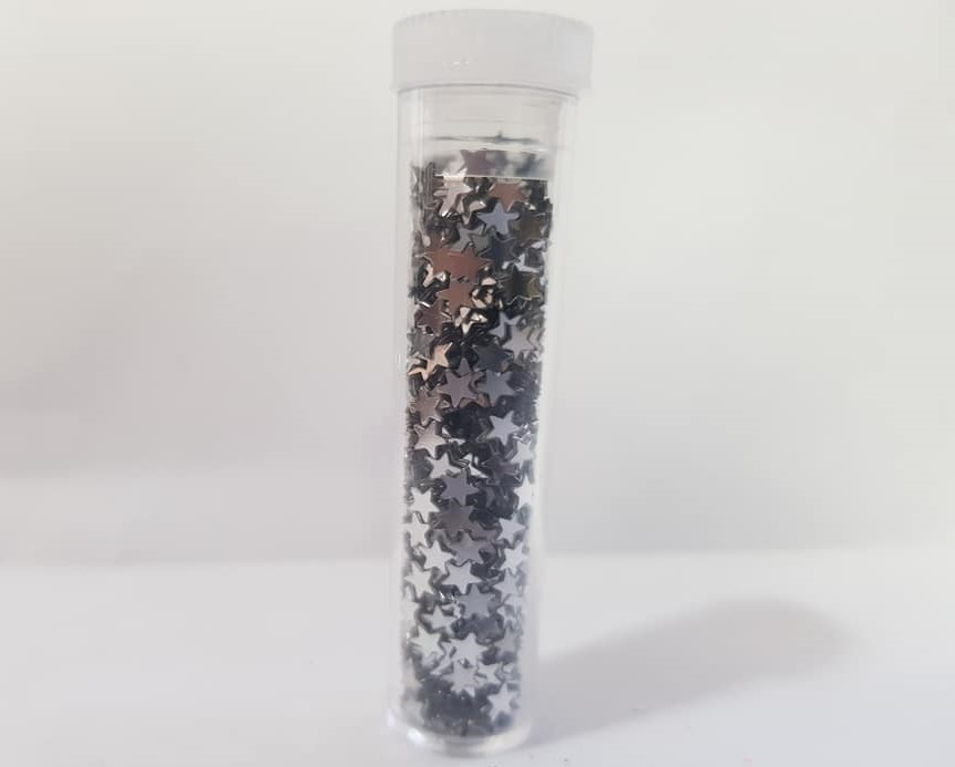 GIBRE CREATIVA TBx5gr.- ESTRELLA PLATA  x 1u.