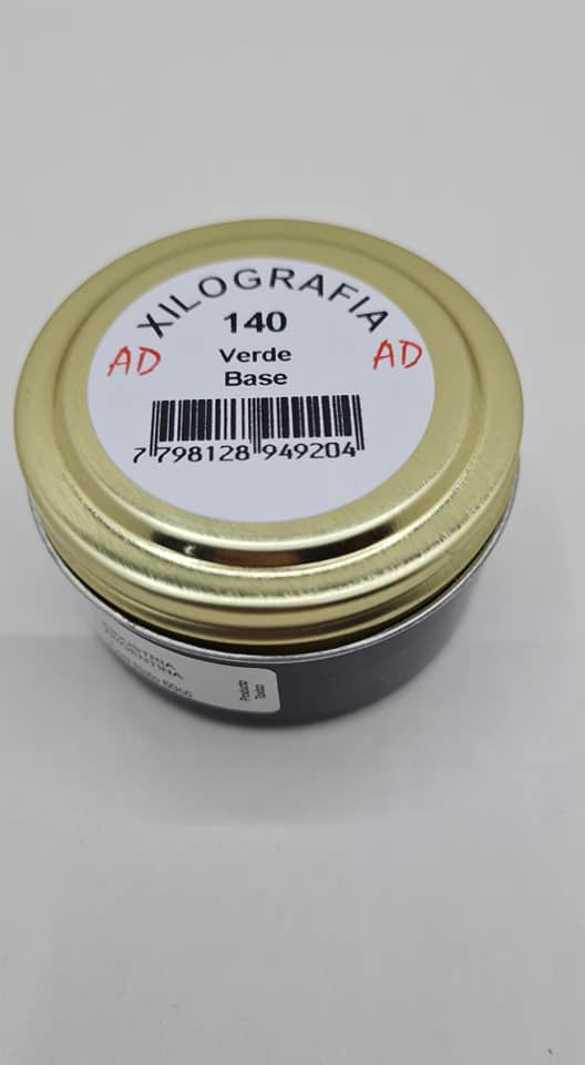TINTA XILOGRAFICA ADx60cc.140 - VERDE BASE