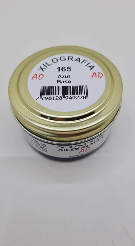 TINTA XILOGRAFICA ADx60cc.165 - AZUL BASE 