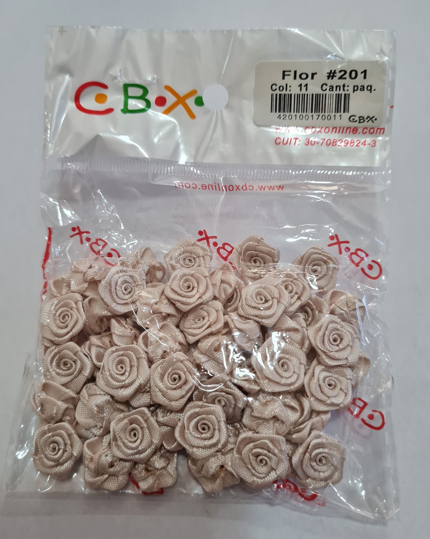 FLOR EVA ROCOCO SIN CABO 201 x 72u - BEIGE 11