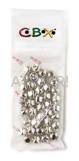 CASCABELES 8mm x 50u - PLATA