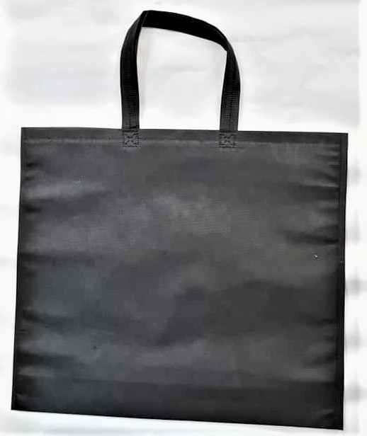 BOLSA FISELINA MANIJA 45x40x10 - NEGRO