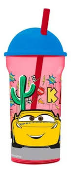 VASO 460ml. TRANSP.TAPA.ALTA - CARA