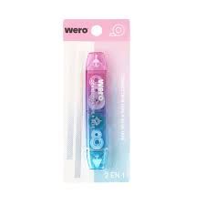 CORRECTOR CINTA + ADHESIVO WERO