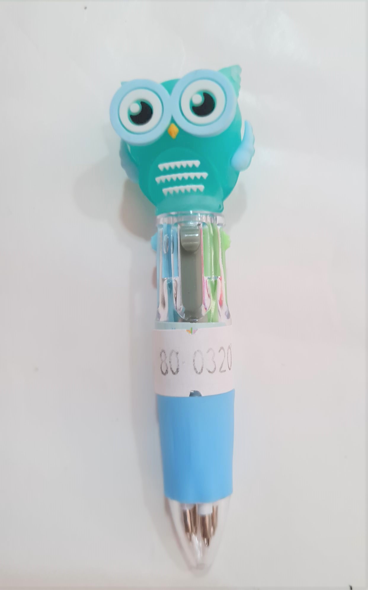BOLIGRAFO MINI 4 COLORES BUHO 