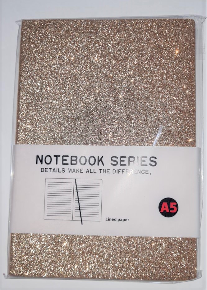 CUADERNO T.FLEX.PU GLITTER 14x21