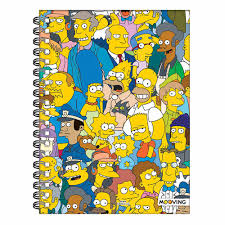 SIMPSNOS CUAD.ESPIRAL TD.16x21 80=