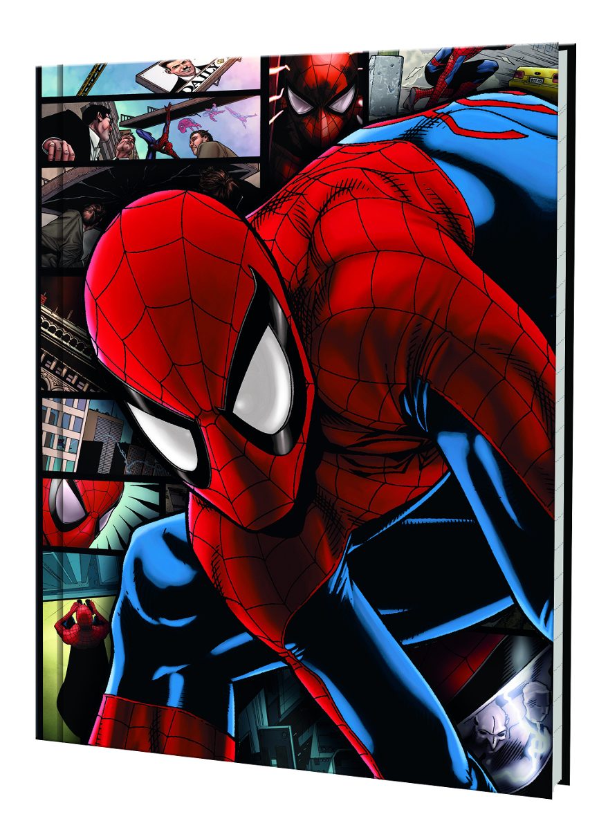 SPIDERMAN CUADERNO.T.DURA COSIDO 16x21 48H.=