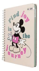 DISNEY MICKEY CUADERNO 1/2 OFICIO TD.96h.80gr.