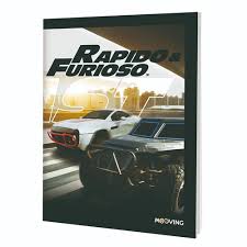RAPIDO Y FURIOSOS CUADERNO T.FLEX. 16x21  48H ==