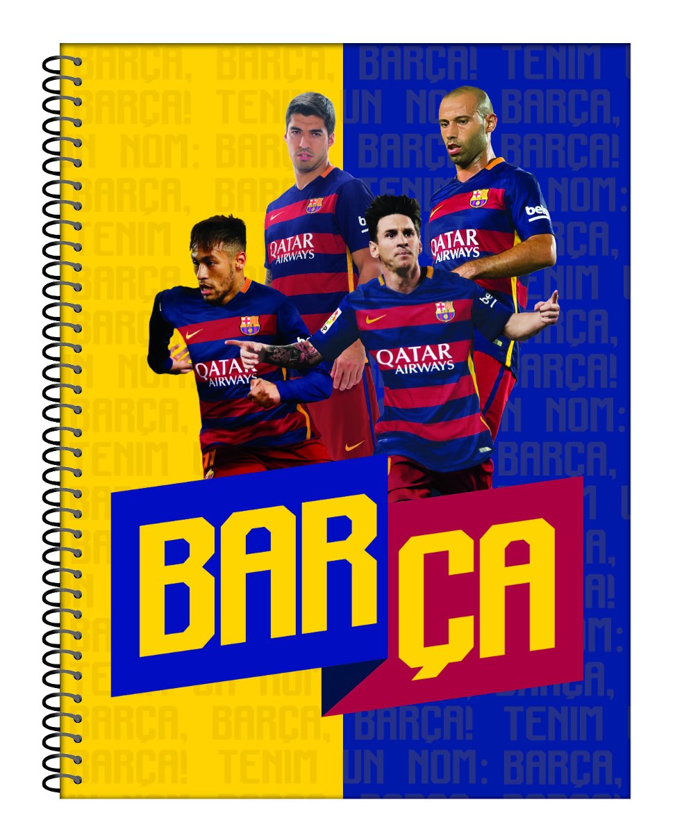BARCELONA CUADERNO.A4.T.SR.ESP..80H ==