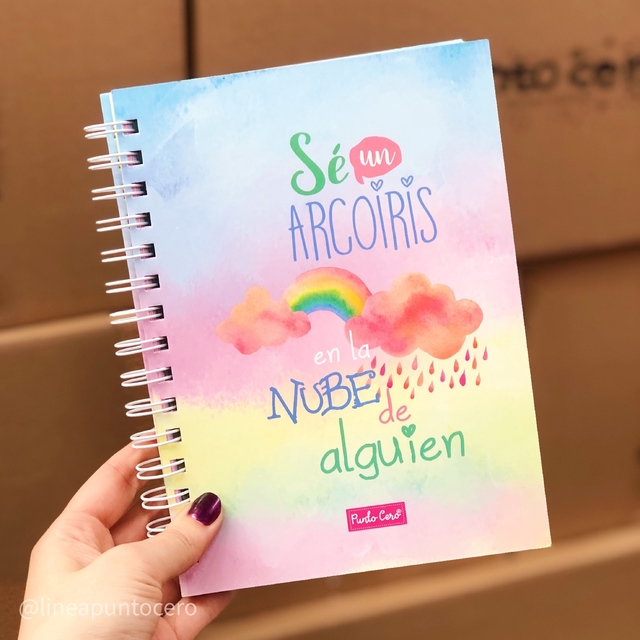 PUNTO-CERO CUAD.A5.TD.ES.RAINBOW  COLOR