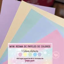 PUNTO-CERO RESMA A4 80gr.x 100h COLORES