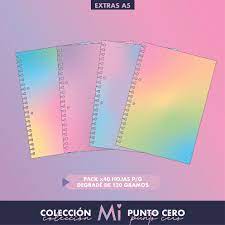 MI PUNTO-0 - REP.A5.REMOV.DEGRADE x 40 LISO hojas
