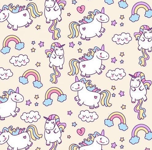UNICORN PAPEL ILUSTRACION 50 x 70