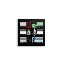 STARWARS ETIQUETA ESCOLAR x 16u