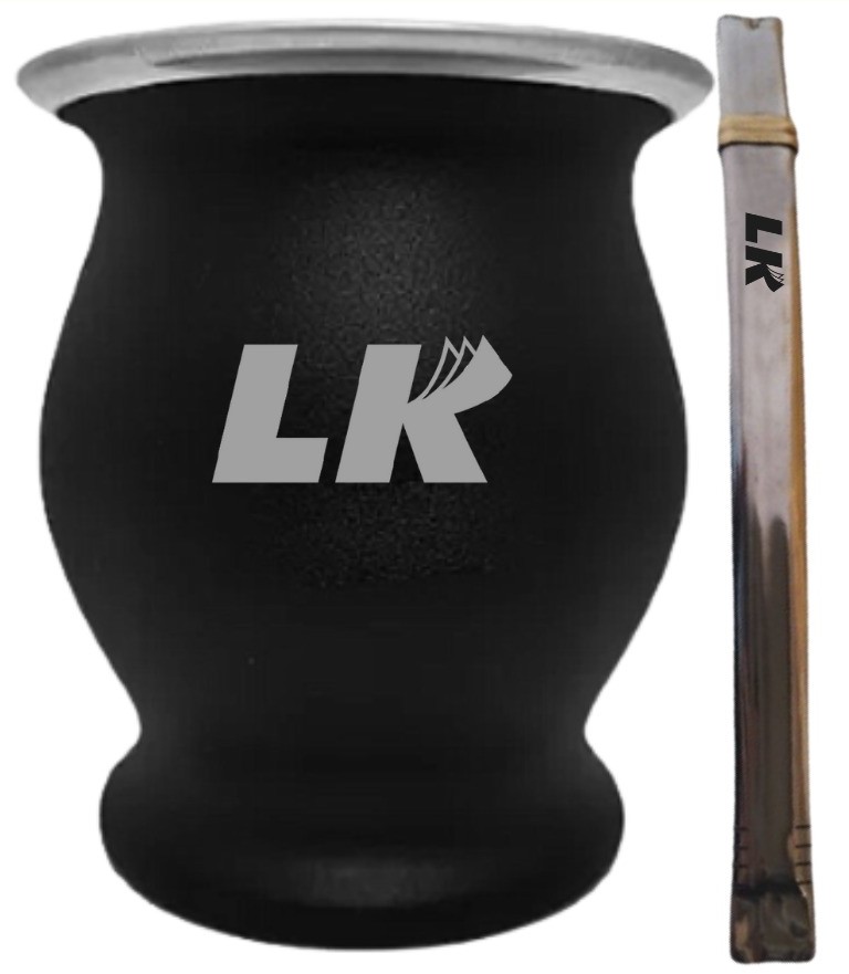 MATE DE ALUMINIO+BOMBILLA LK 